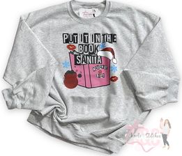 Put it in the book Santa crew