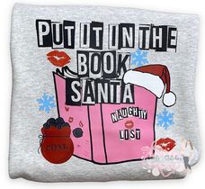 Put it in the book Santa crew