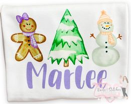 Winter personalized shirt