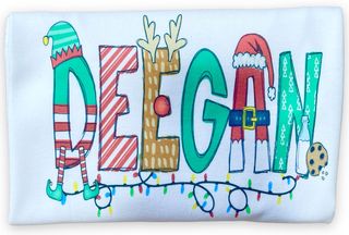 Christmas name shirt