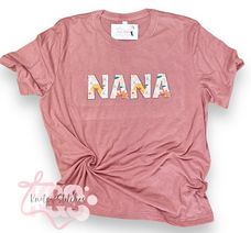 Floral nana tee