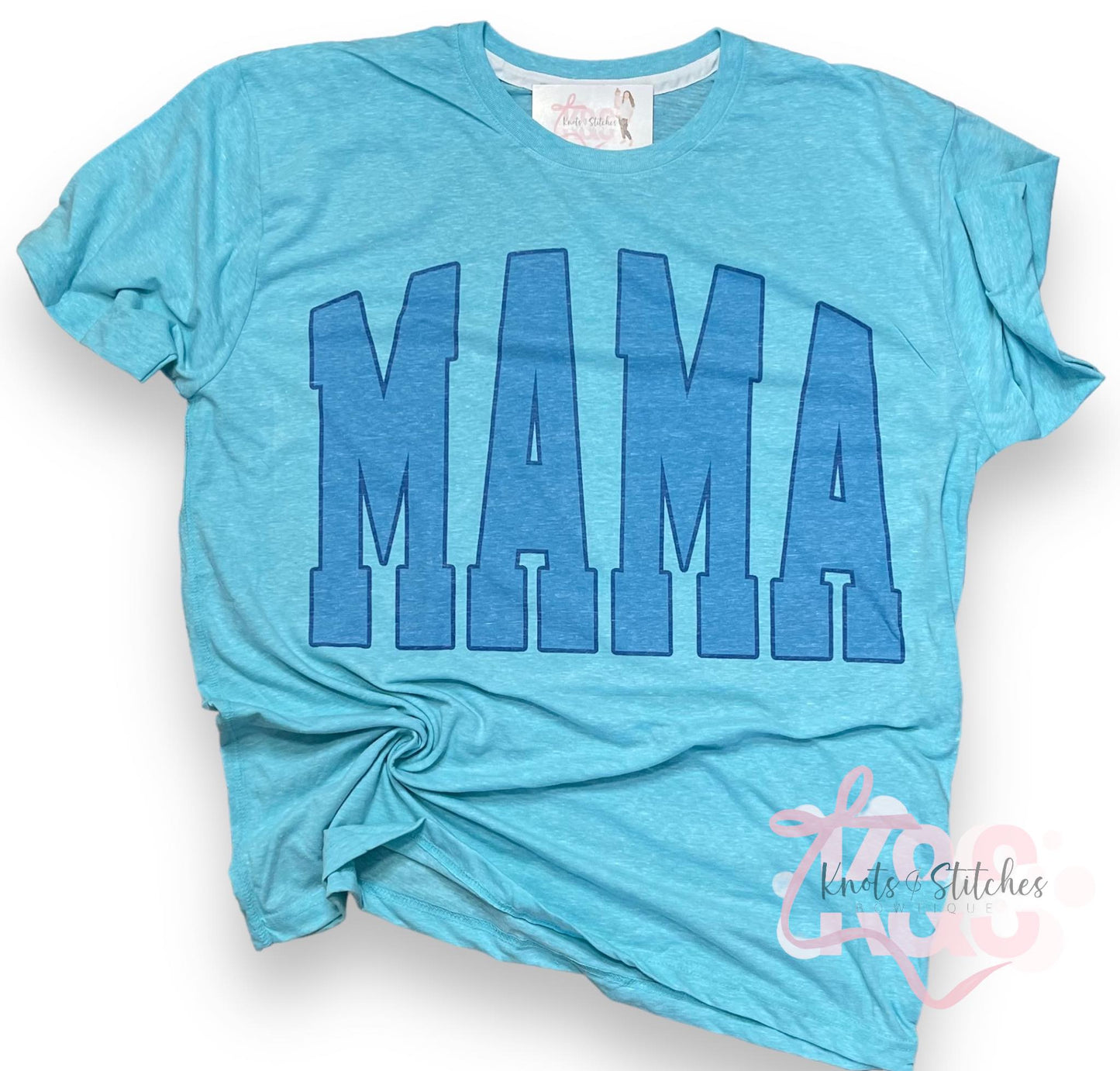 Oversized MAMA printed tee