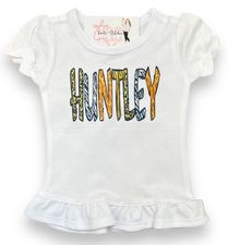 Personalized Zoo inspired alpha shirt