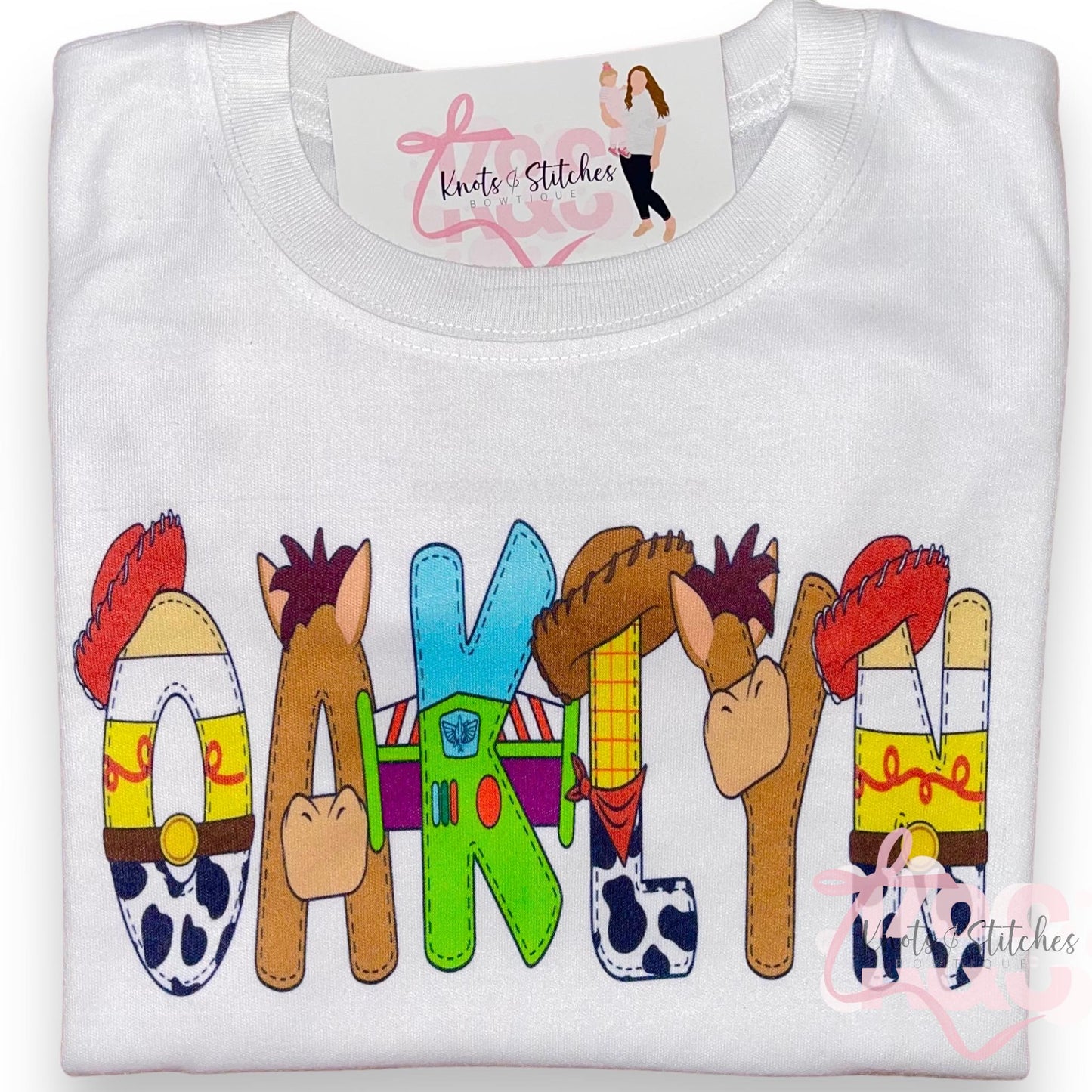 Toy friends name shirt