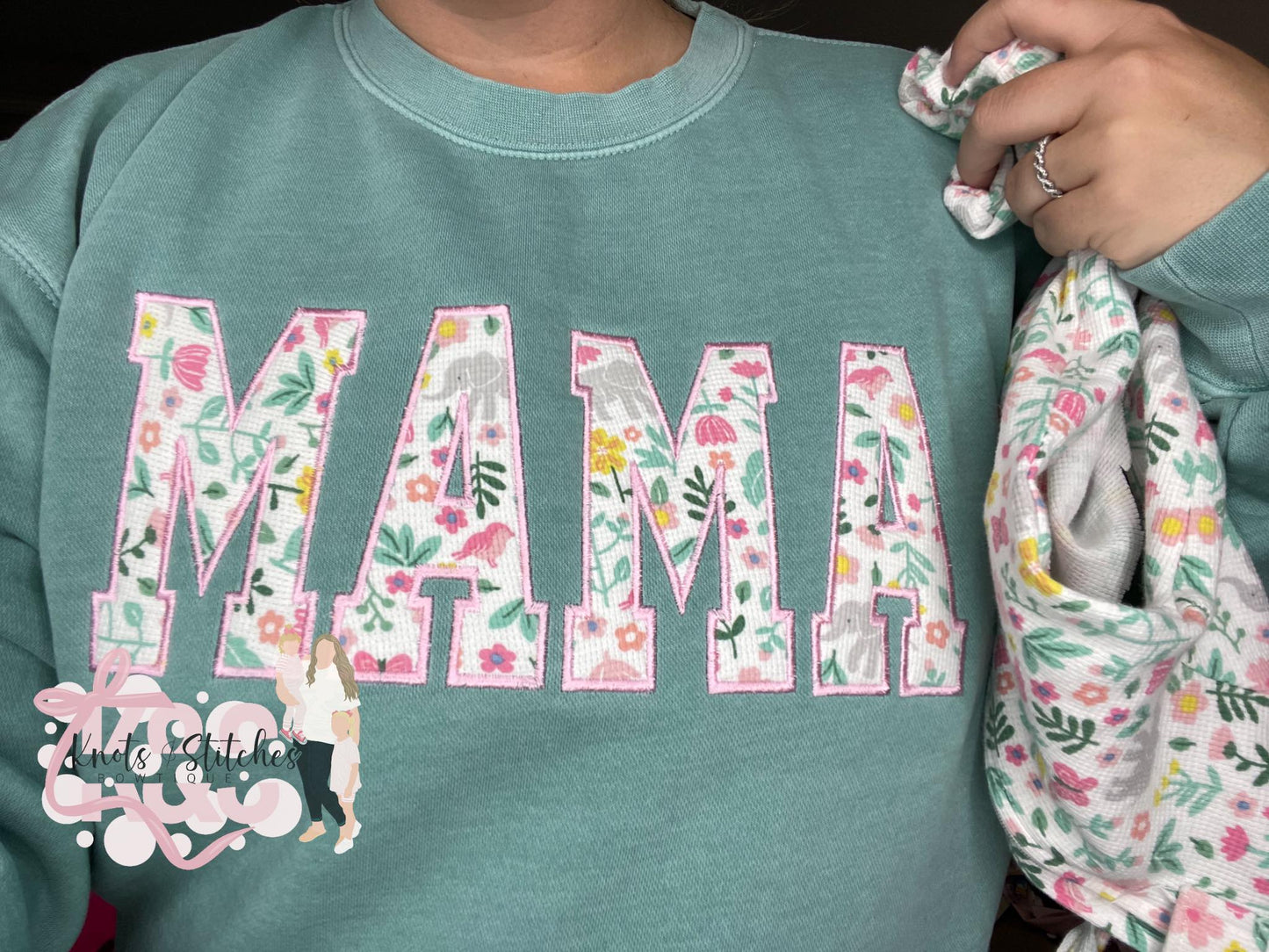 Custom embroidery keepsake name shirt