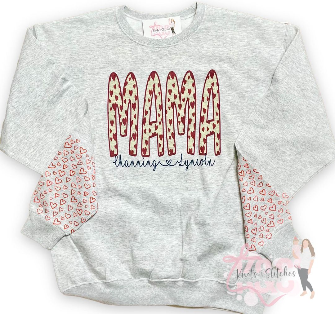 Valentine's Day inspired MAMA crew