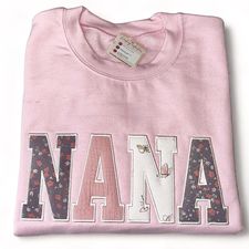 Custom embroidery keepsake name shirt