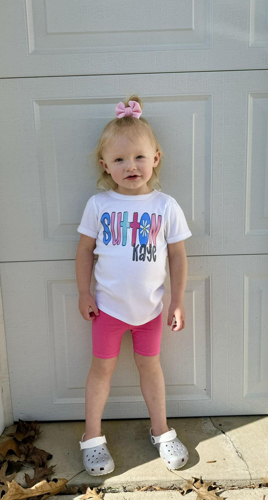 Personalized Daisy alpha tee