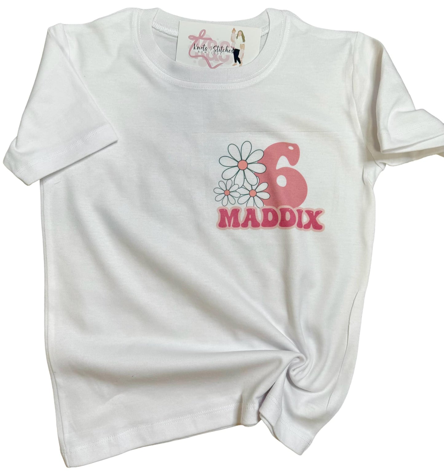 Personalized Birthday Girl Era tee