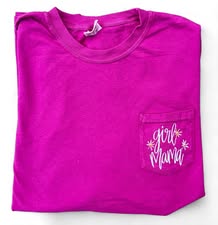 RTS Girl mama pocket long sleeve