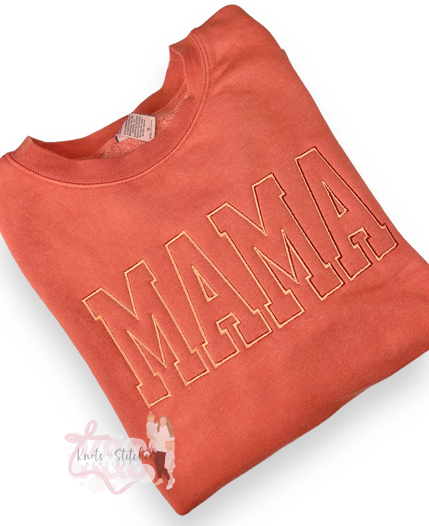 Embroidered MAMA crew