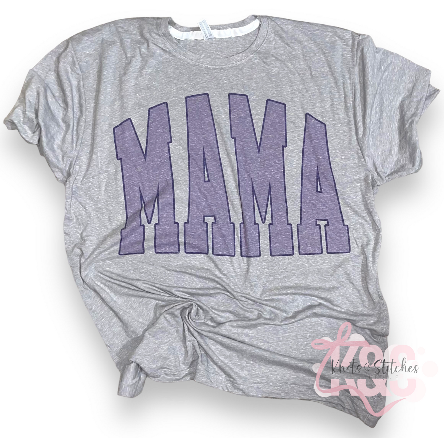 Oversized MAMA printed tee