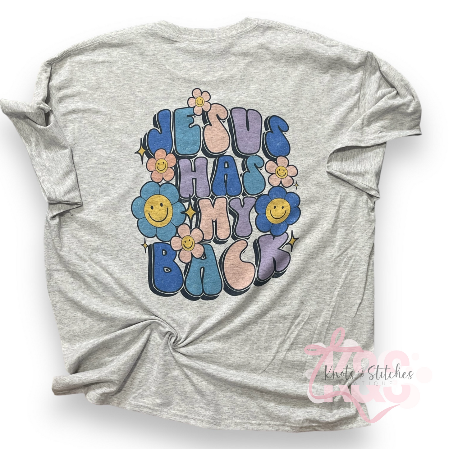 Jesus has my back tee