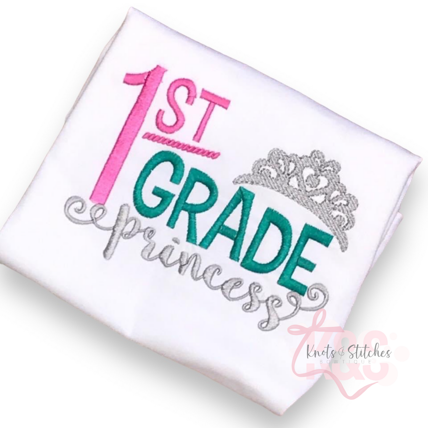 1st grade princess tee