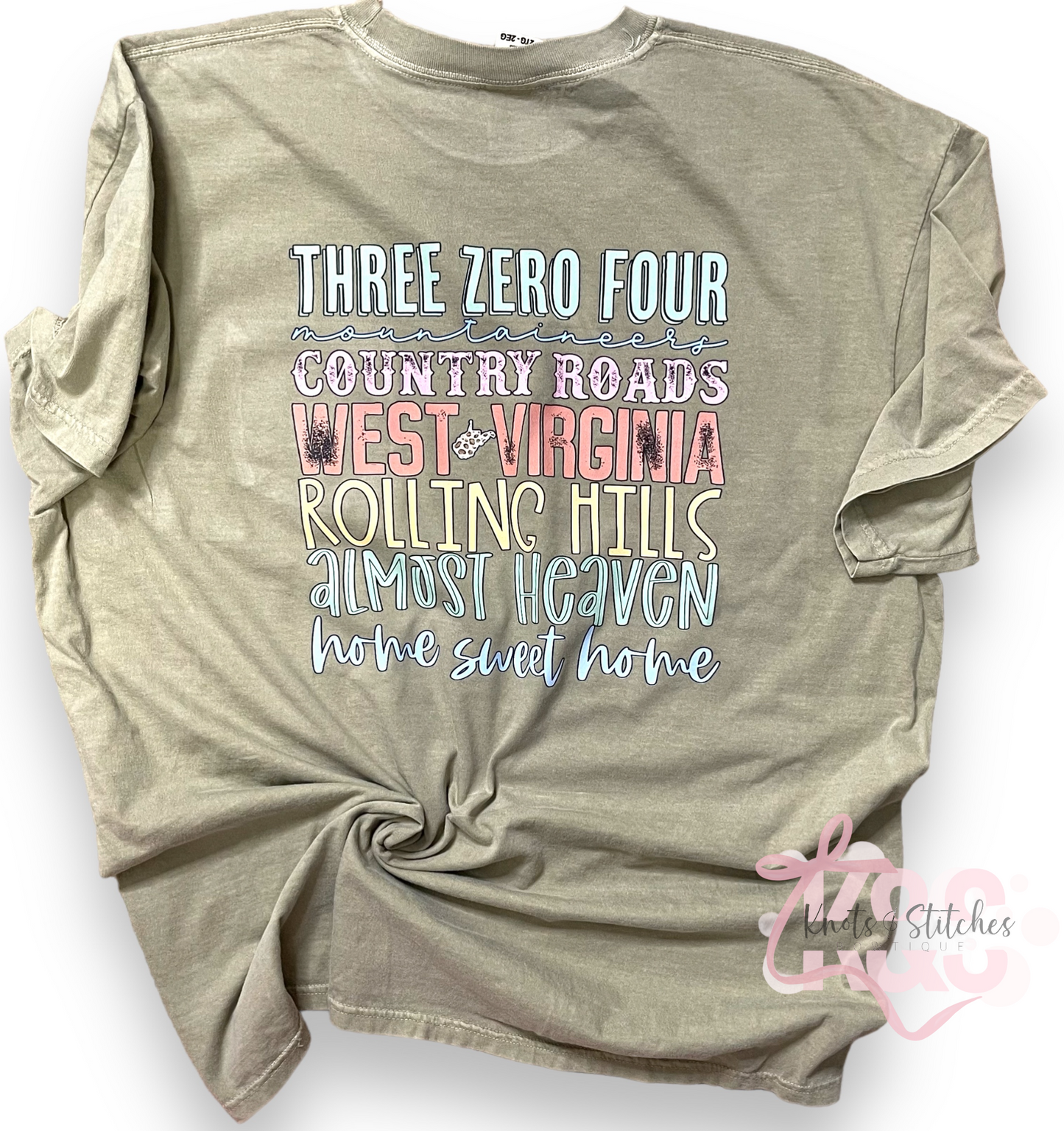 WV home sweet home tee