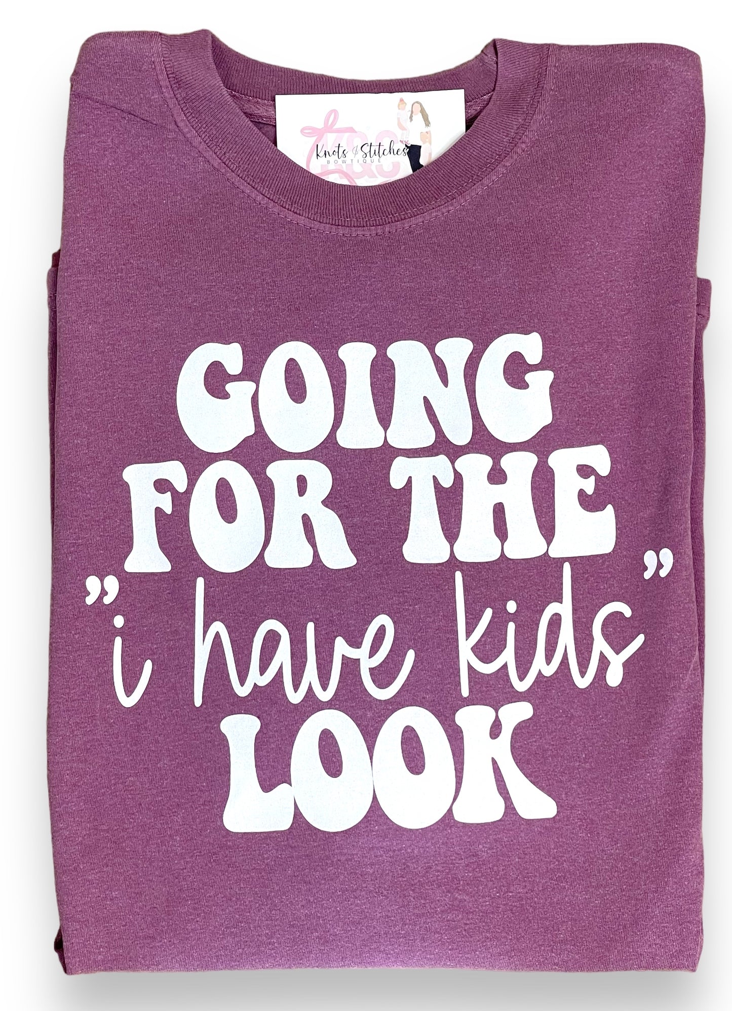 I have kids look tee