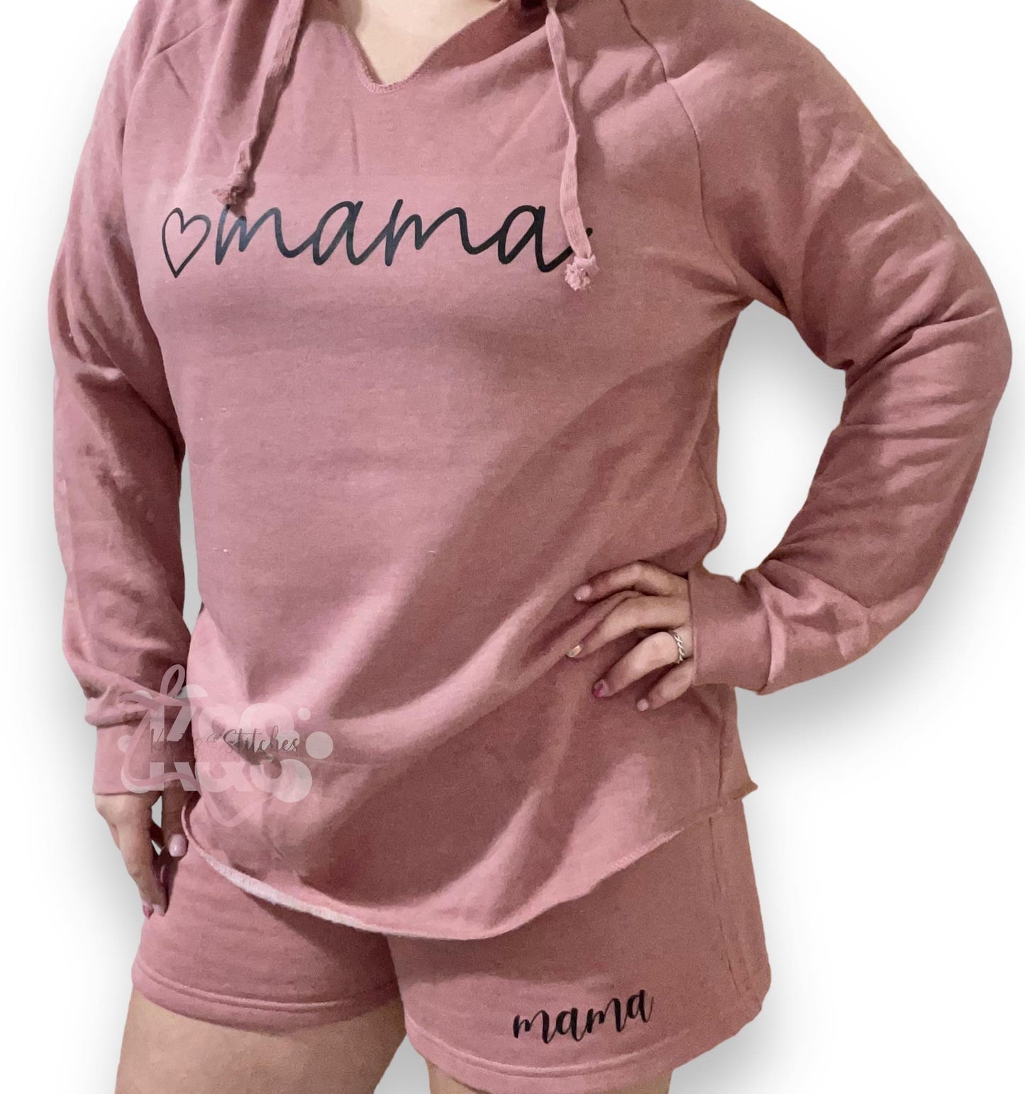 Mama sweatsuit short SET