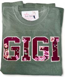 Custom embroidery keepsake name shirt