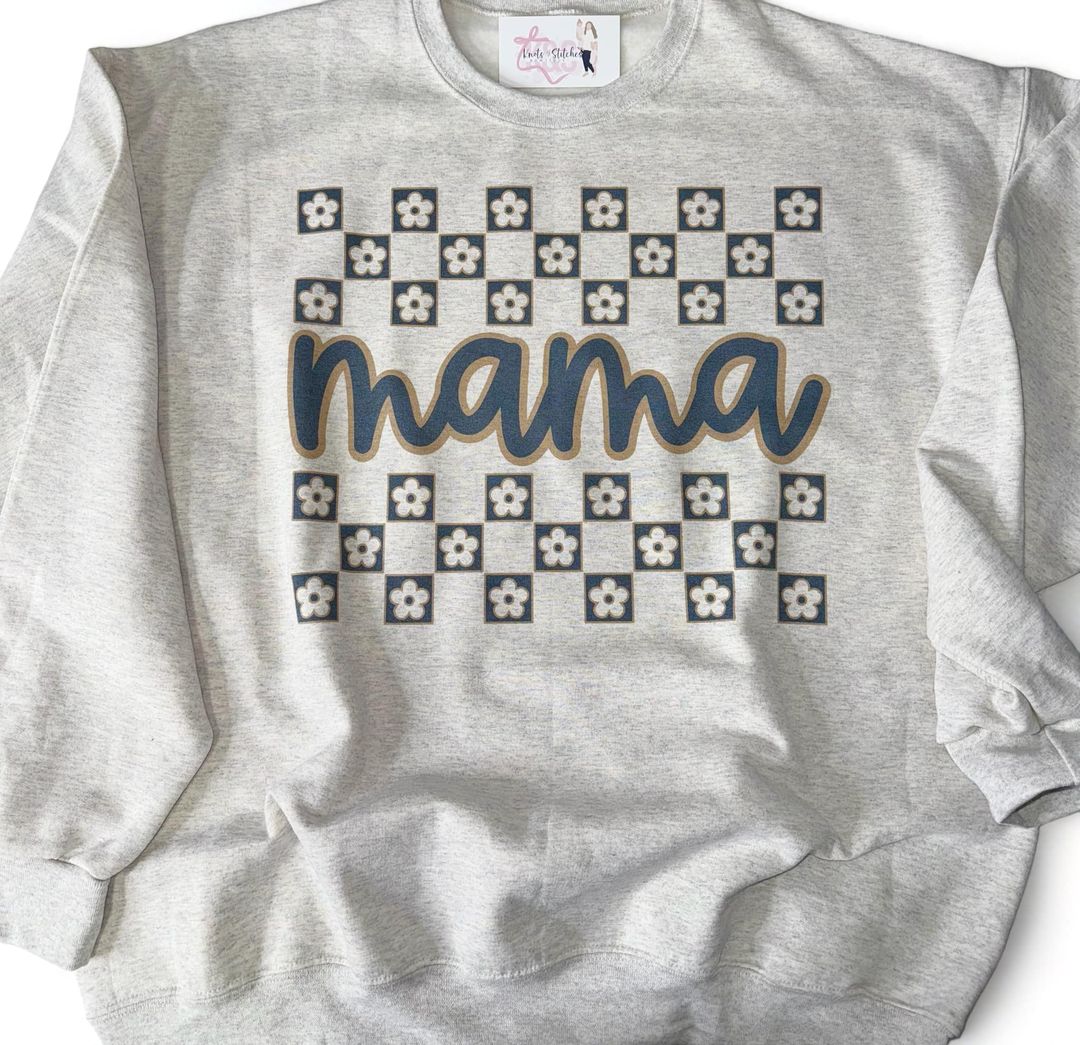 Daisy floral mama crew