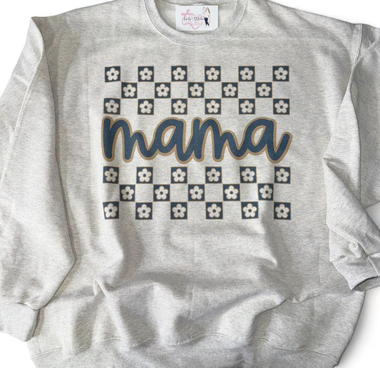 Daisy floral mama crew