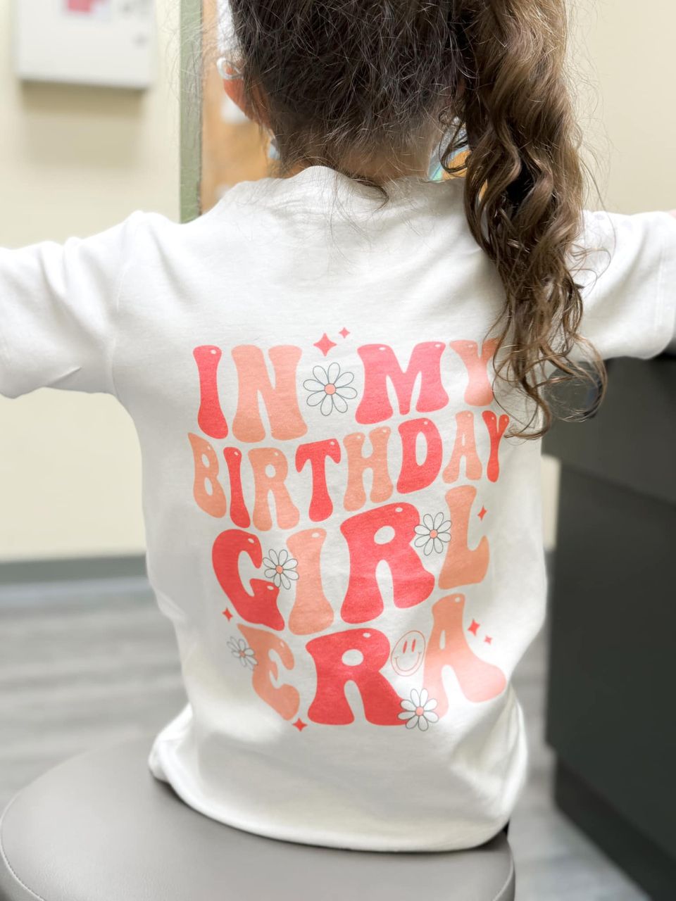 Personalized Birthday Girl Era tee