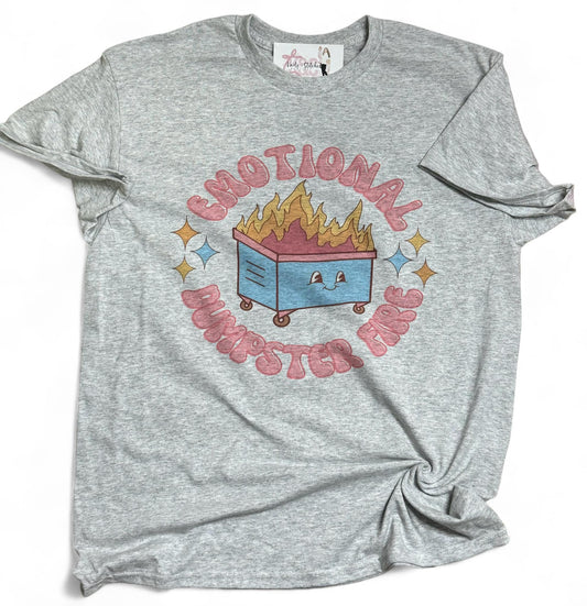 RTS Emotional Dumpster Fire tee