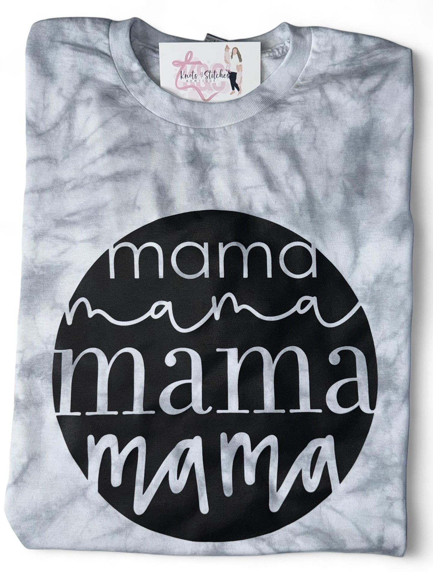 RTS Hand dyed MAMA tee