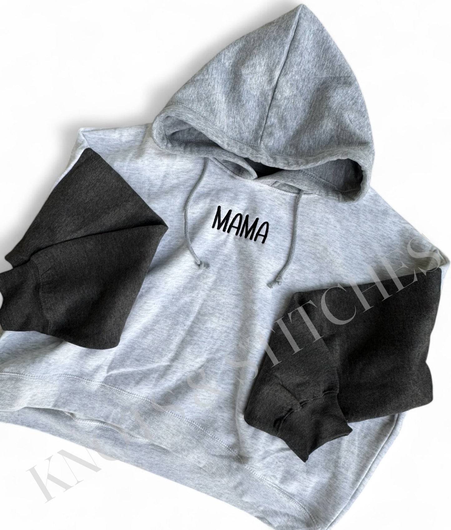 RTS MAMA color blocked hoodie