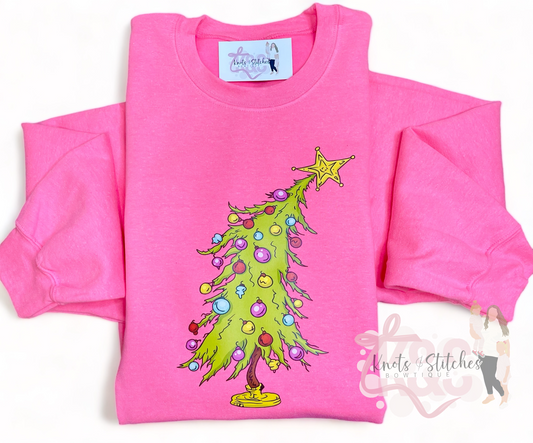 Whimsical Christmas tree crew