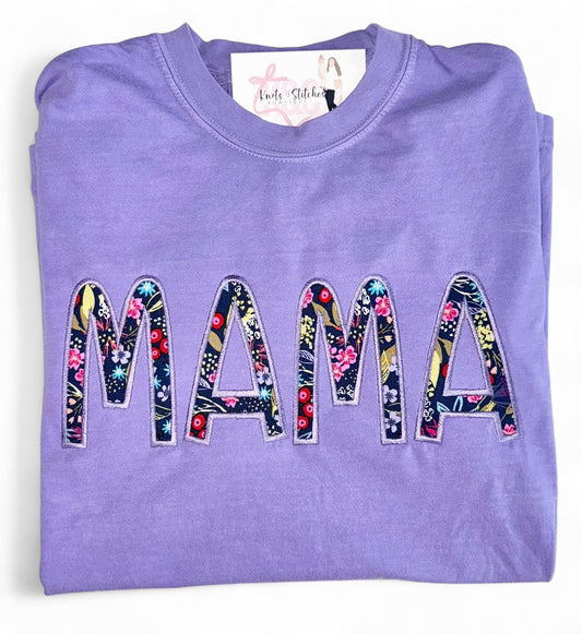 RTS floral MAMA tee