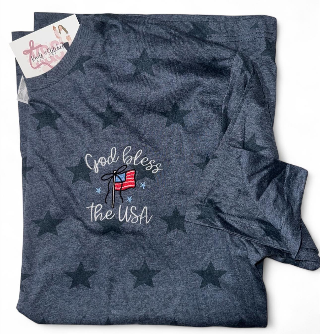 RTS STAR God Bless the USA tee