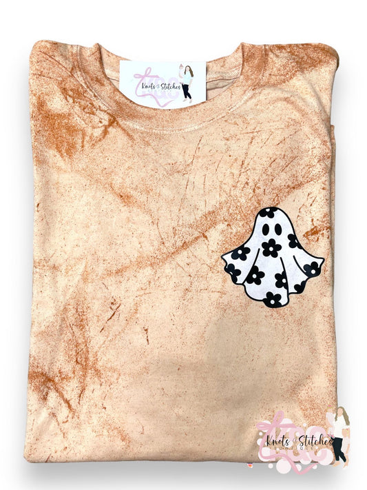 Daisy ghost pocket tee