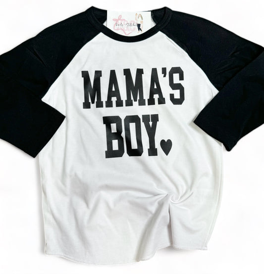 RTS mamas boy raglan