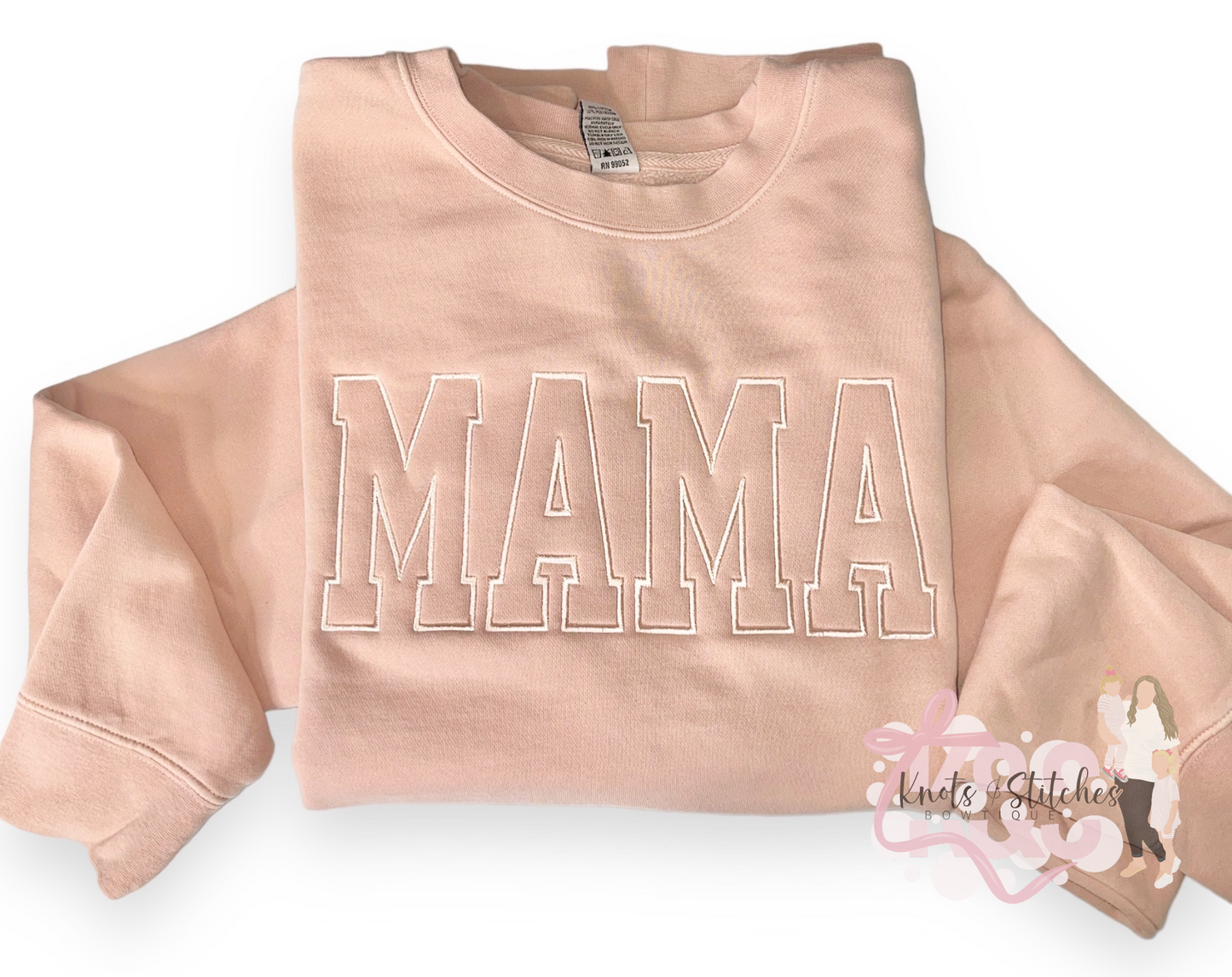 Embroidered MAMA crew