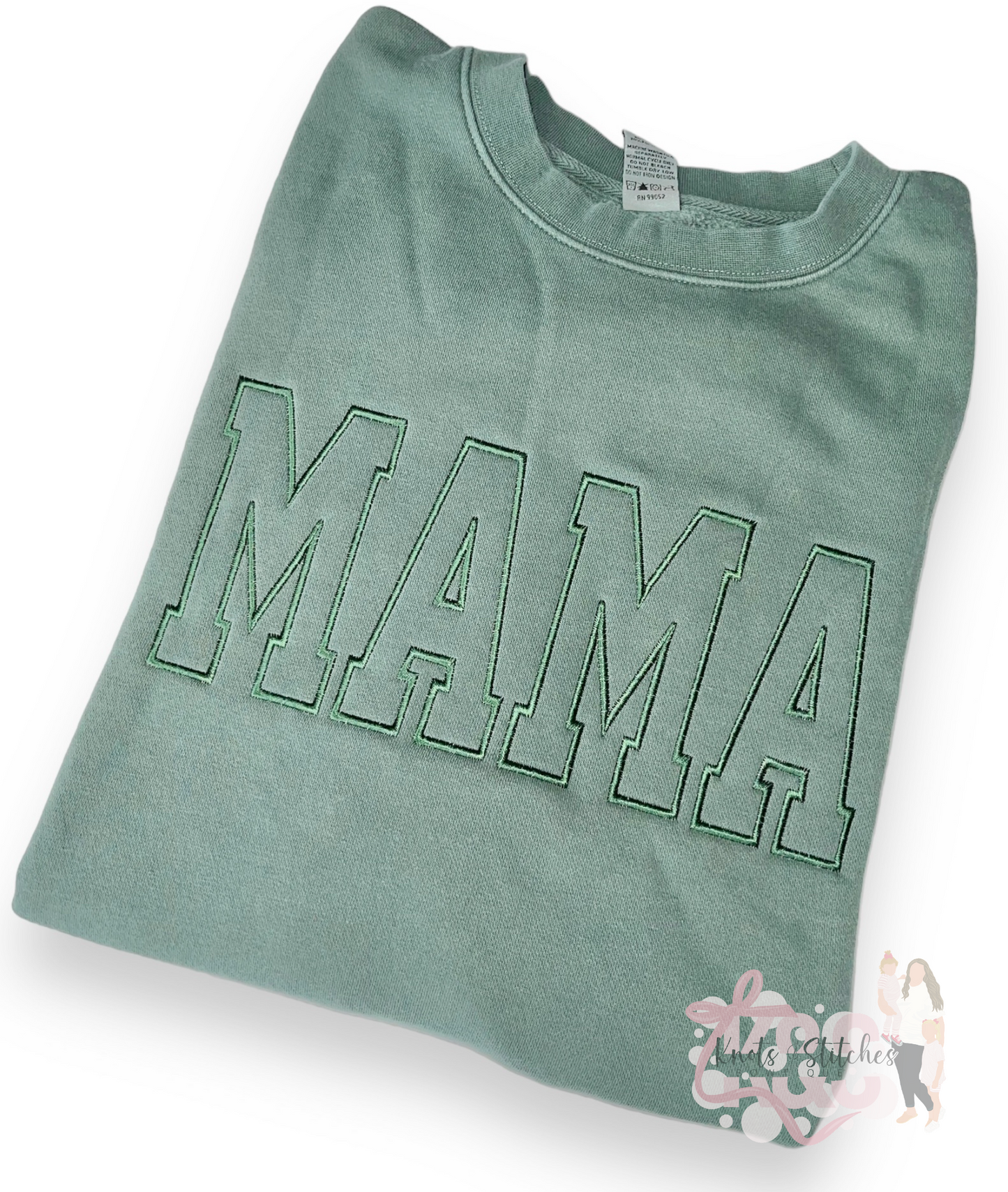 Embroidered MAMA crew