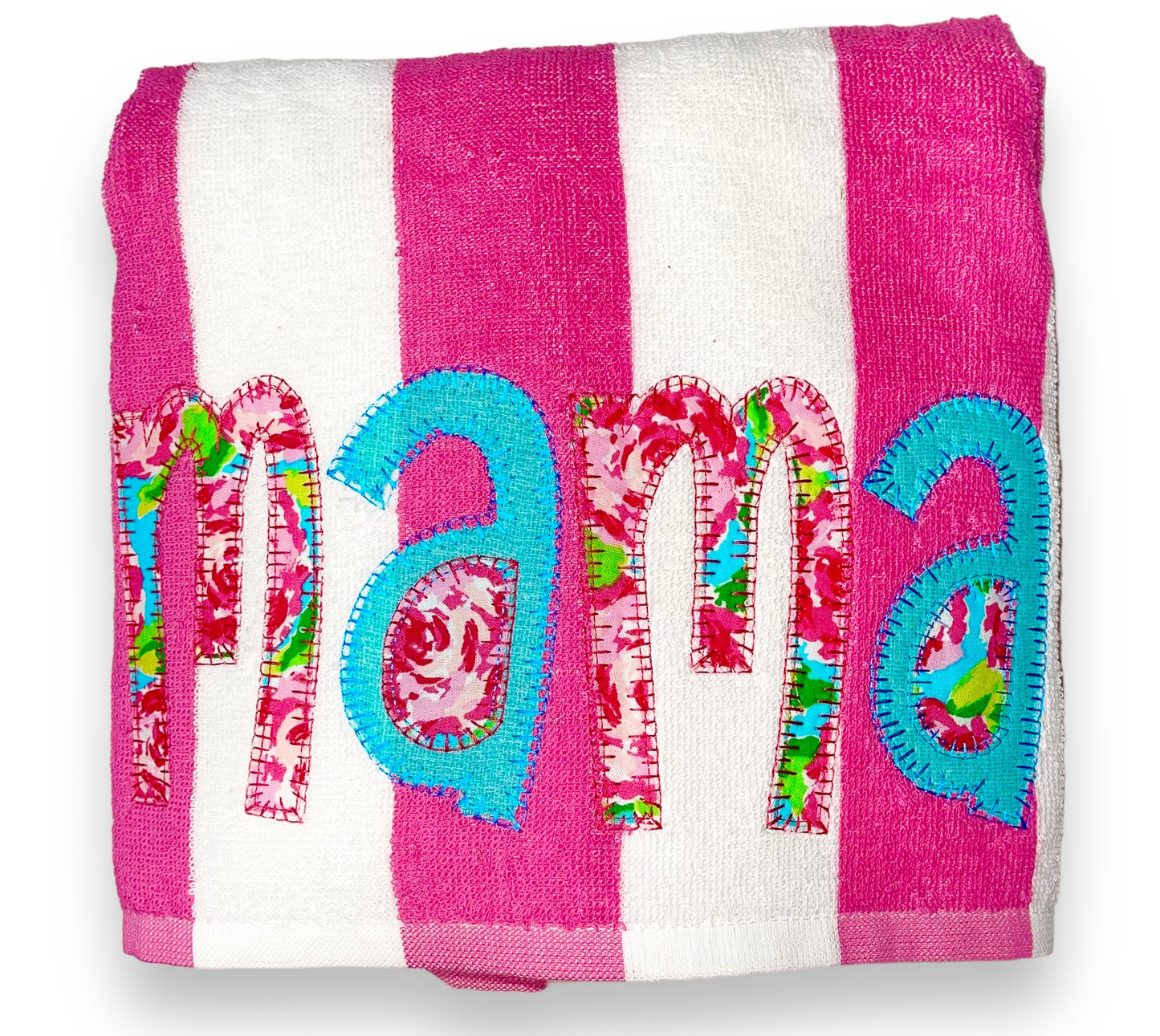 Personalized beach towel