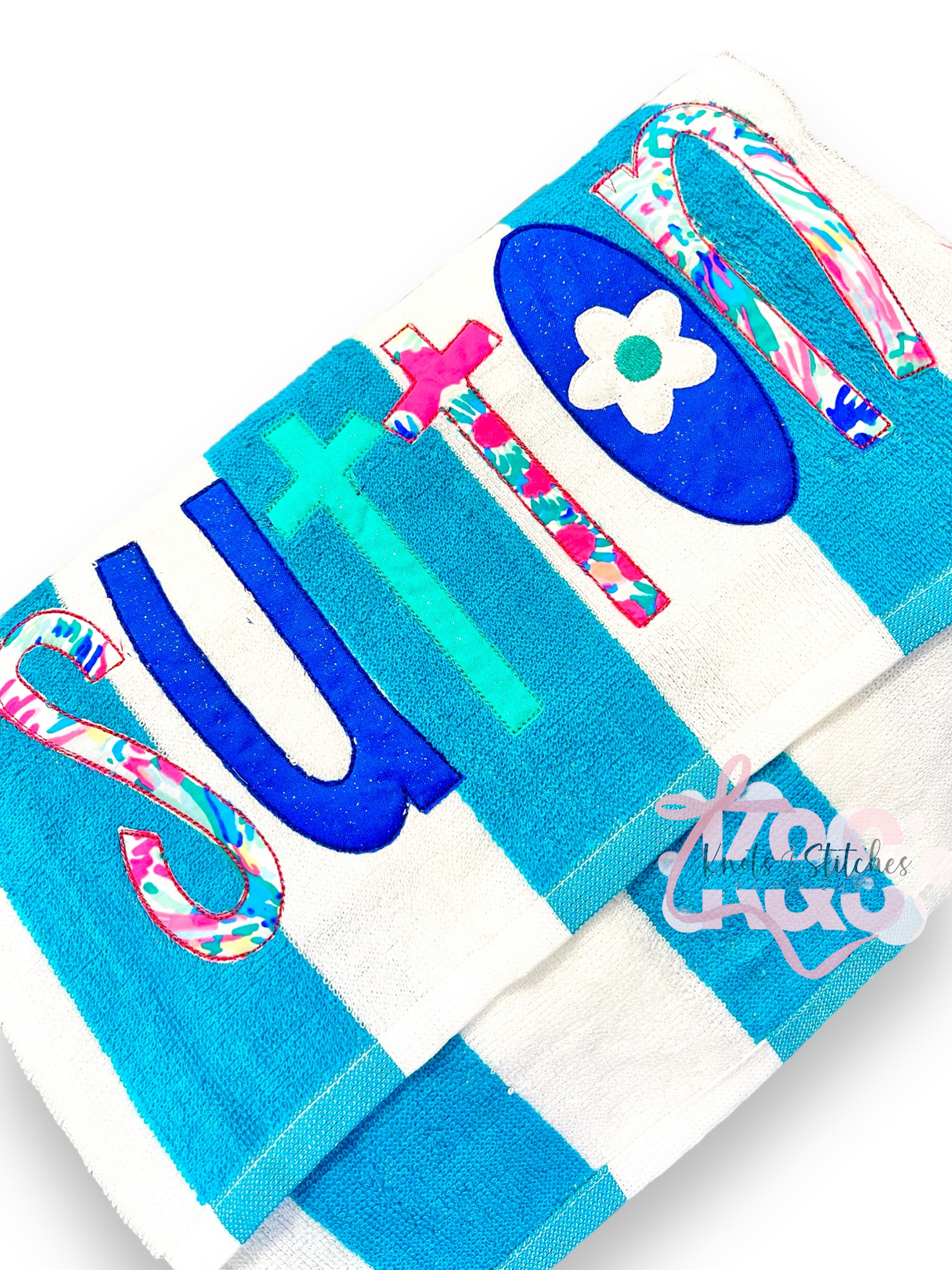 Personalized beach towel