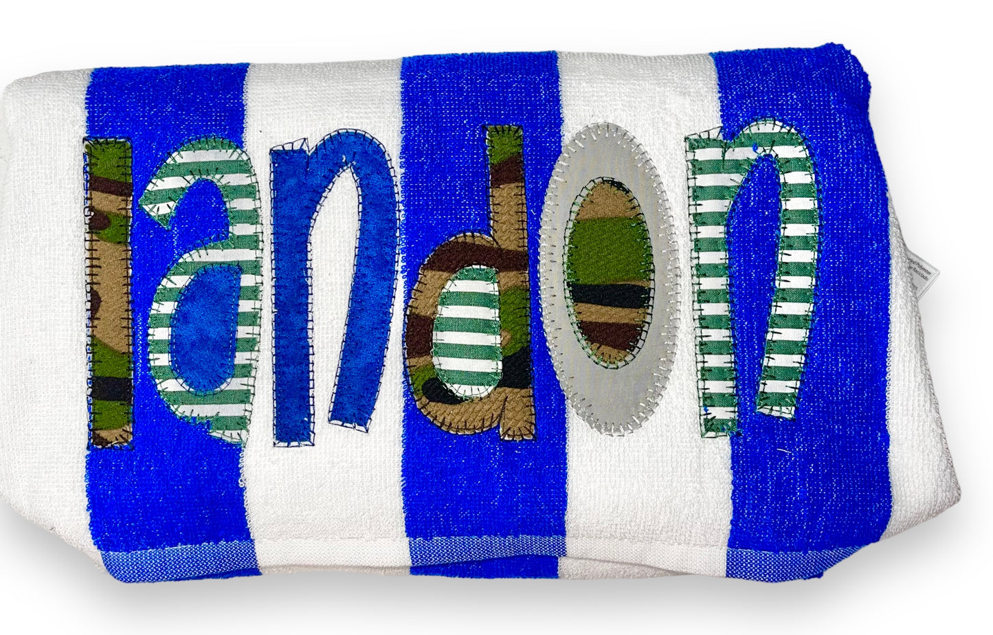 Personalized beach towel