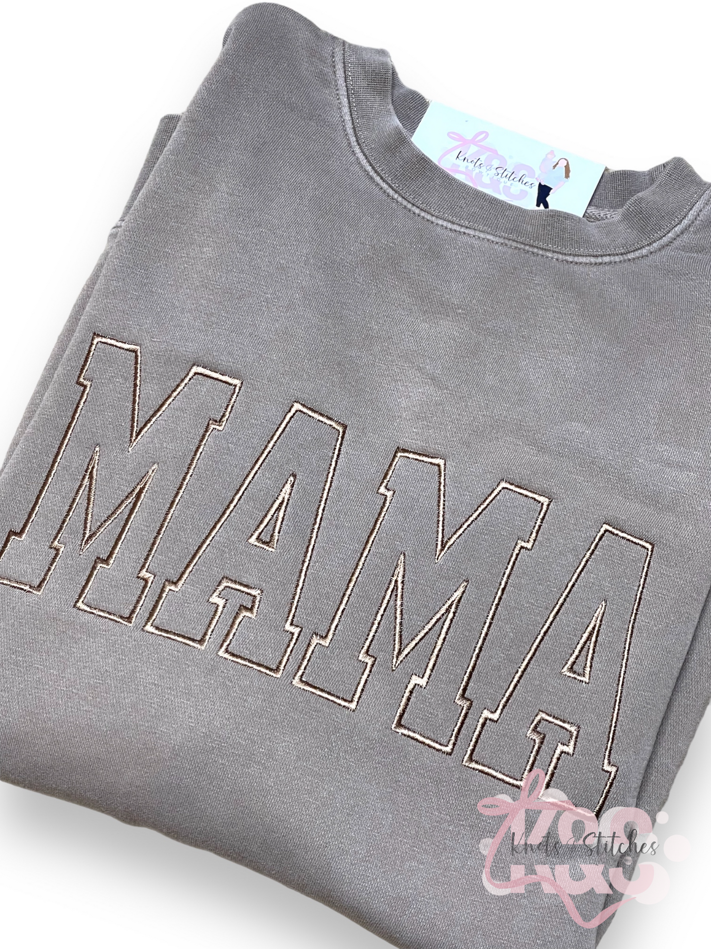 Embroidered MAMA crew