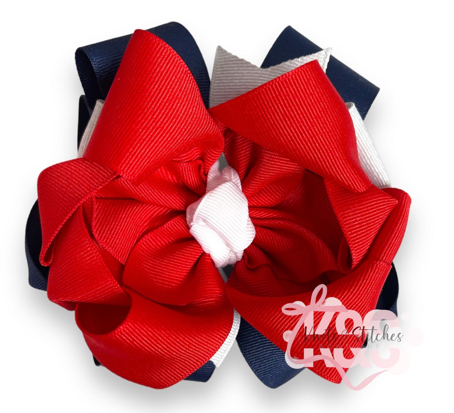 Stacked loopy bow