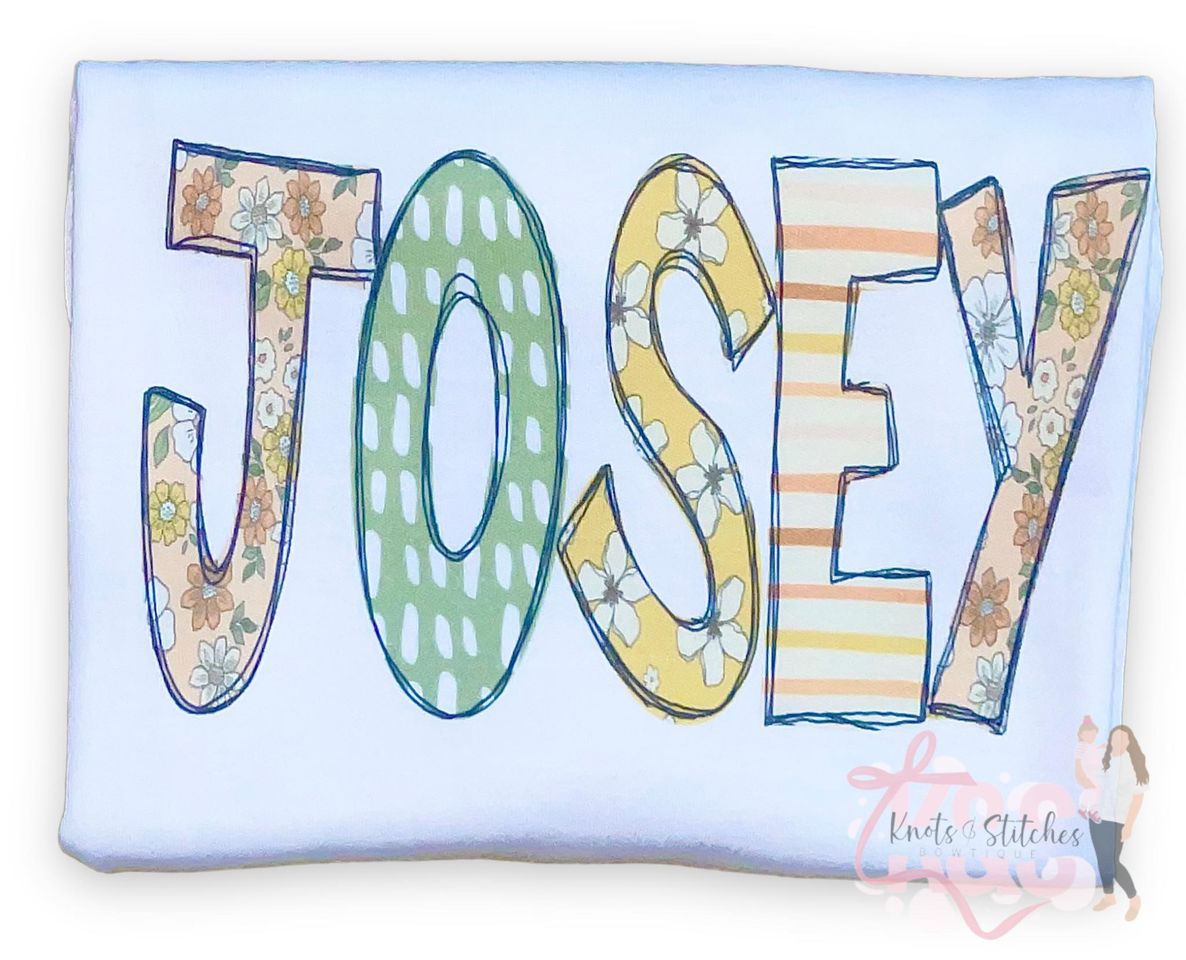 Floral sublimation name