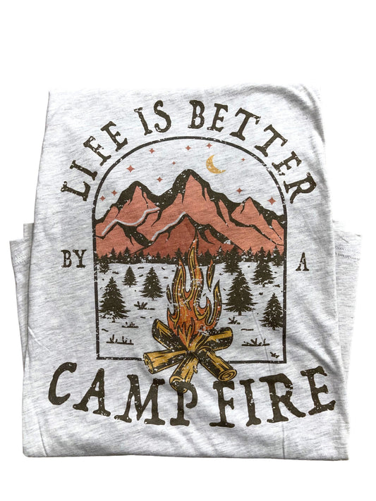 Life is better by a campfire