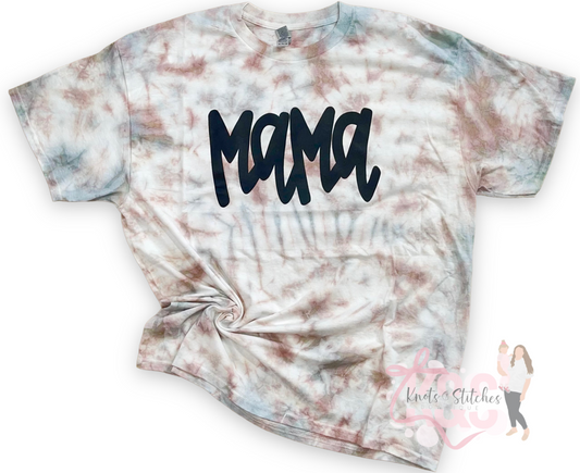 Hand dyed Mama tee